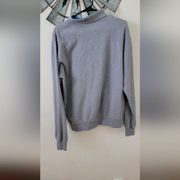 Peter Millar 100 cotton gray Men's pullover sweater size Medium . - Picture 11 of 13